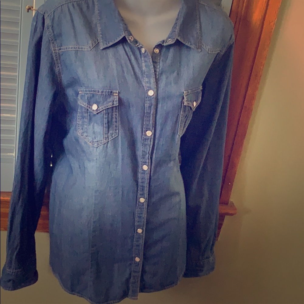 Maurice’s Denim Blouse